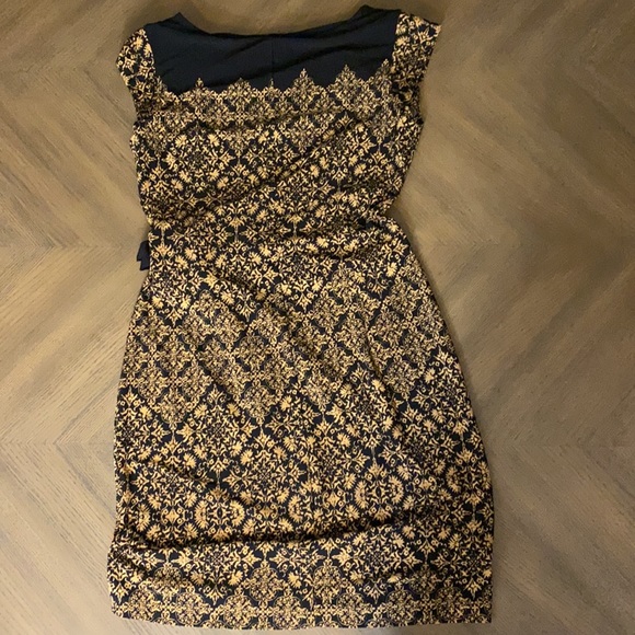 Gold and White Dress - Picture 2 of 2